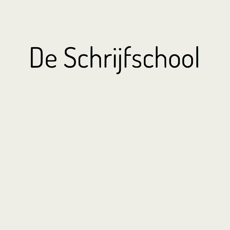 De schrijfschool 3
