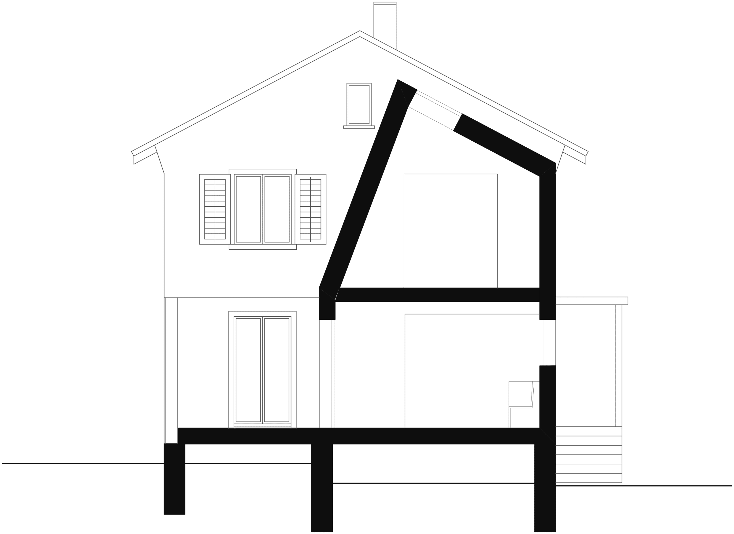 Bachtobelstrasse zuerich vetterschmid schnitt