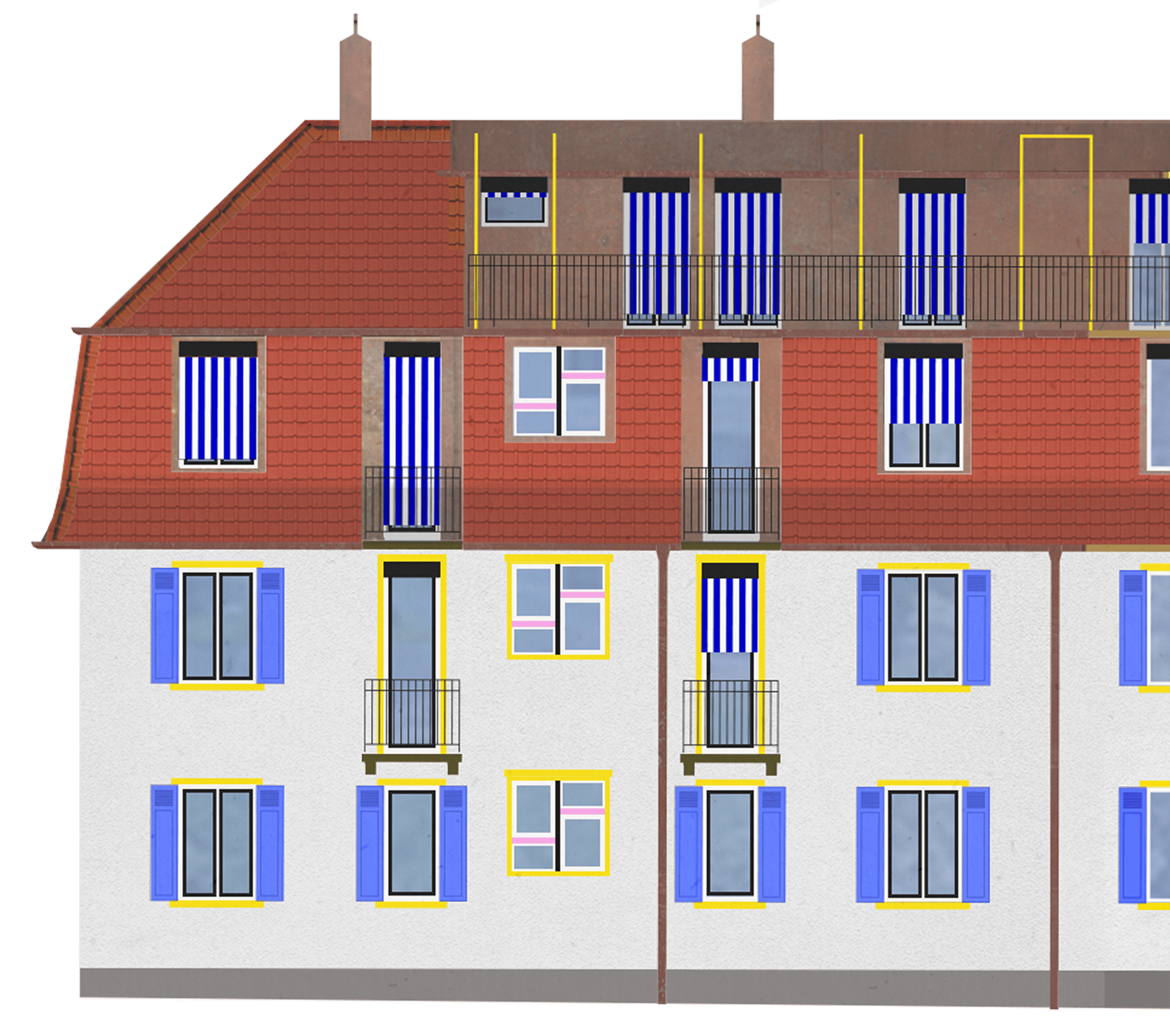 Breitensteinstrasse zuerich vetterschmid fassade