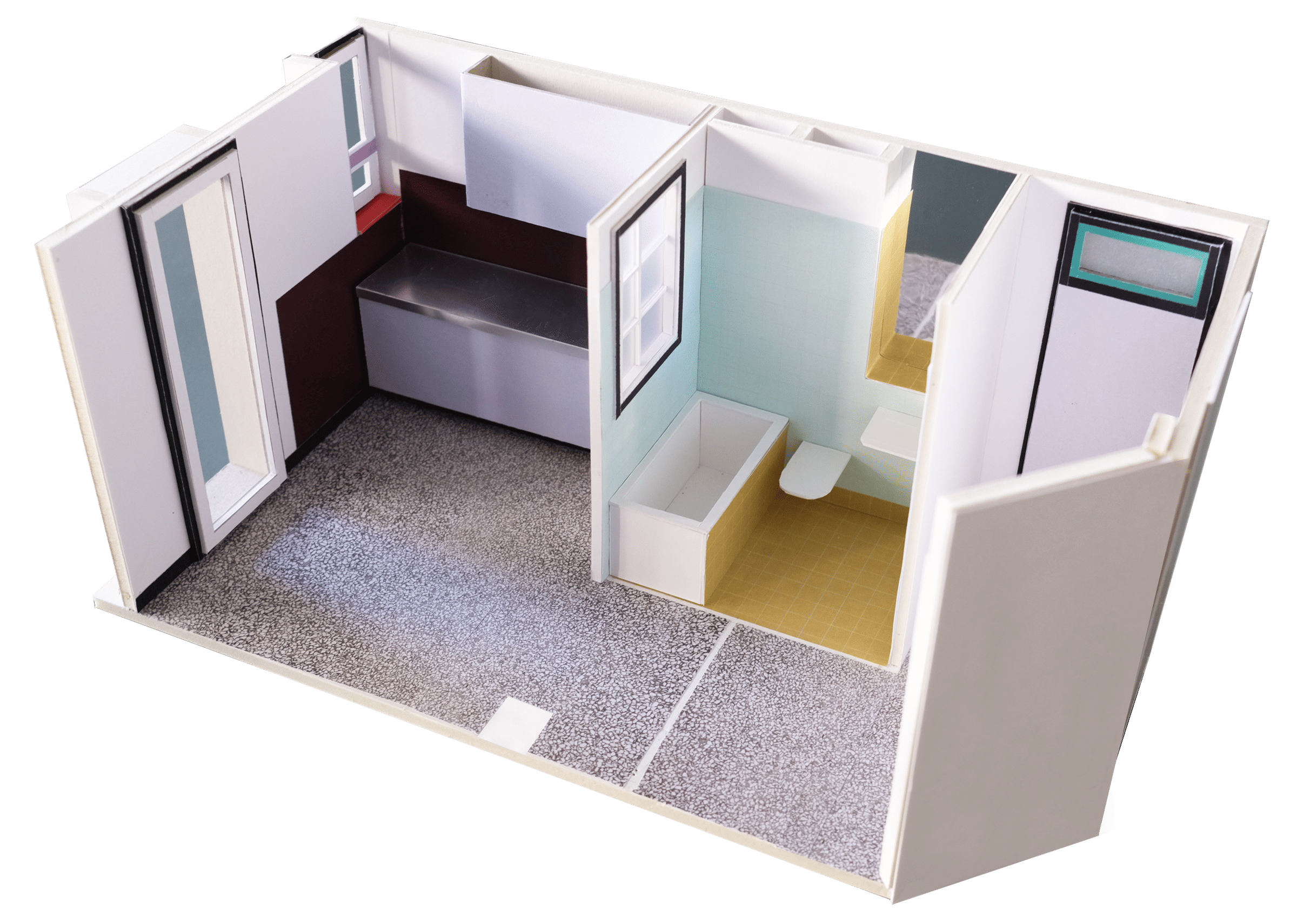 Breitensteinstrasse zuerich vetterschmid modell kueche