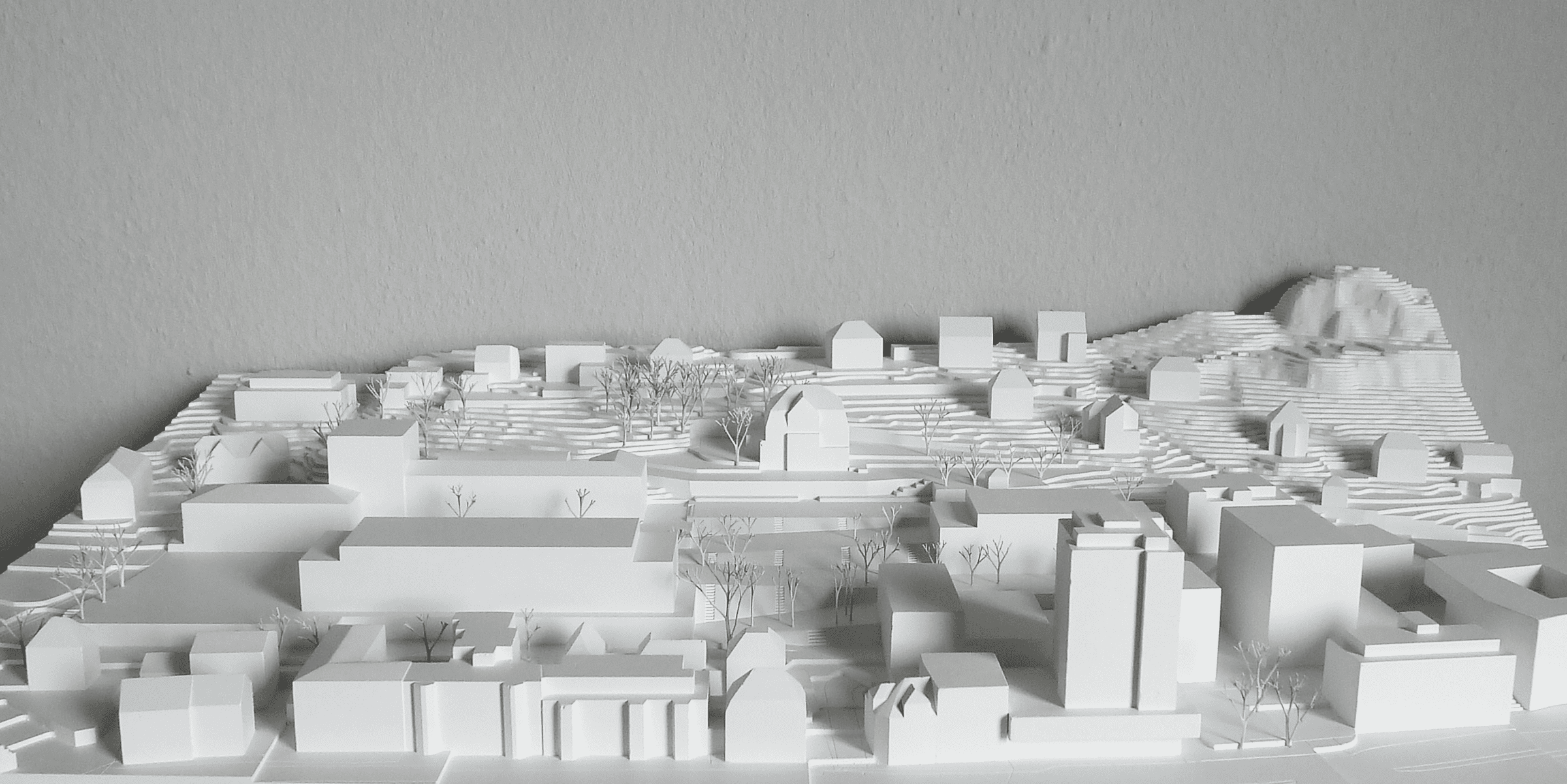 Sekundarstufenzentrum burghalde vetterschmid modellfoto