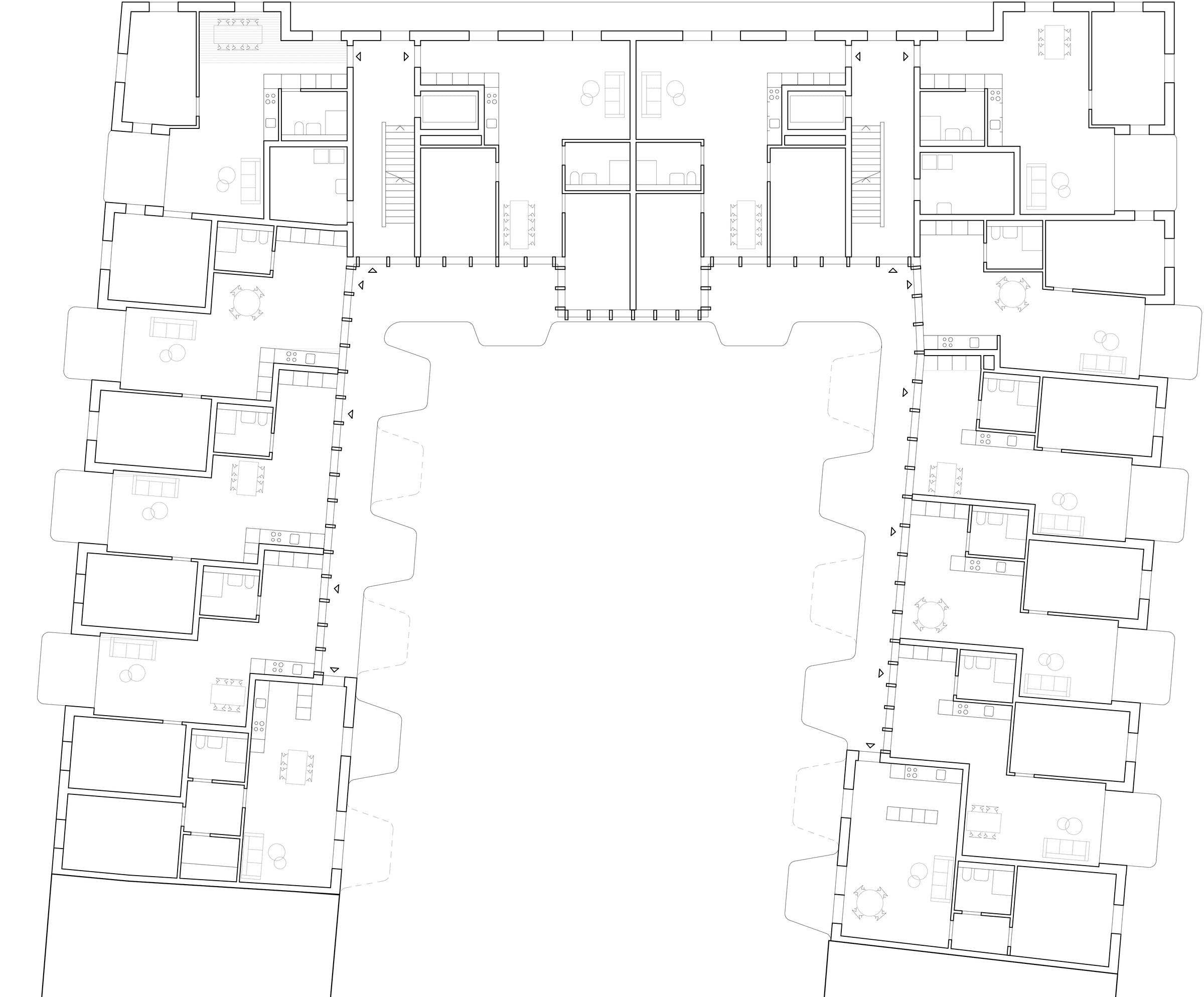 Alterswohnsiedlung erikastrasse zuerich vetterschmid regelgeschoss 1
