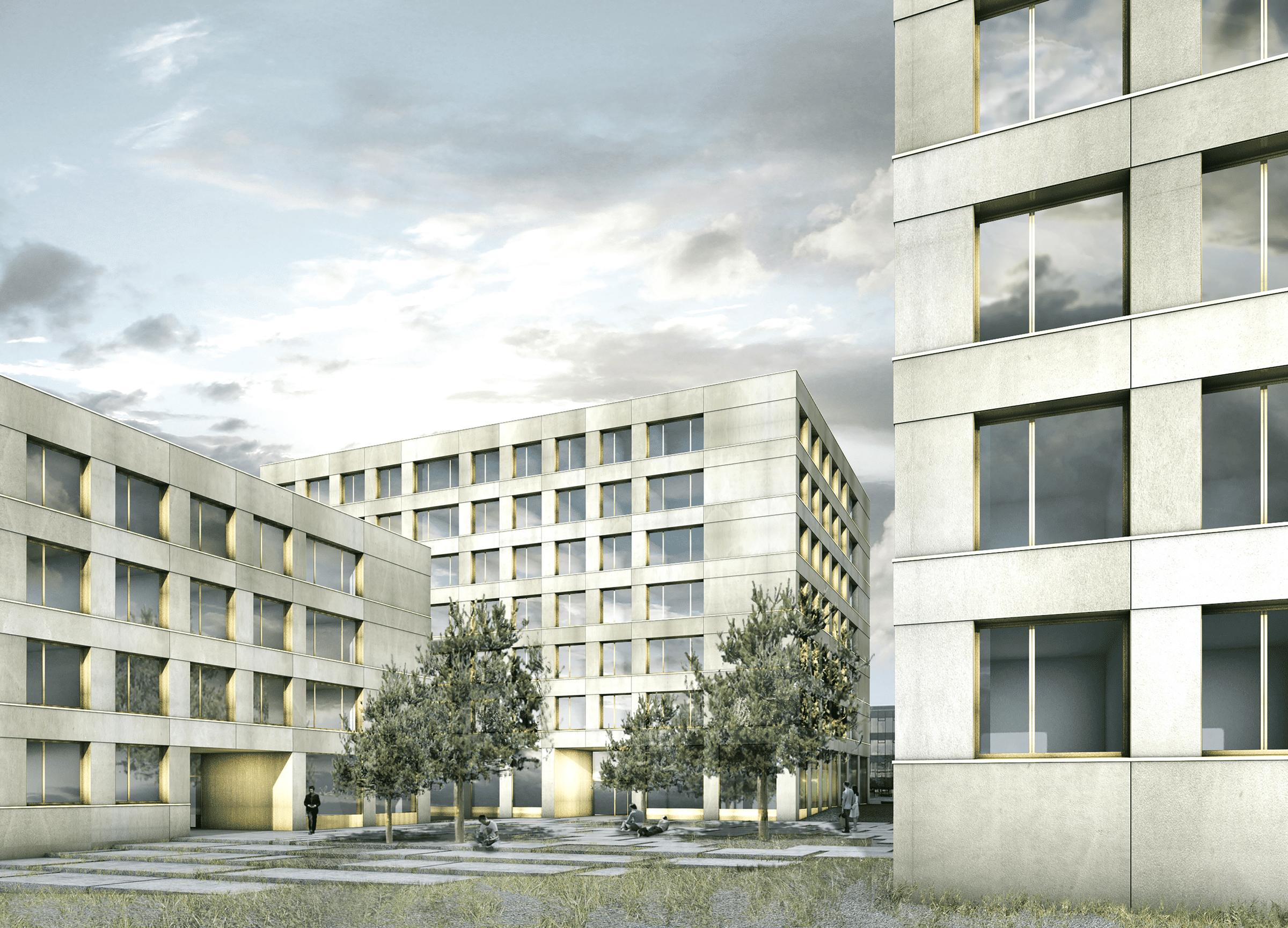 Studentisches wohnen eth hoenggerberg vetterschmid visu aussen