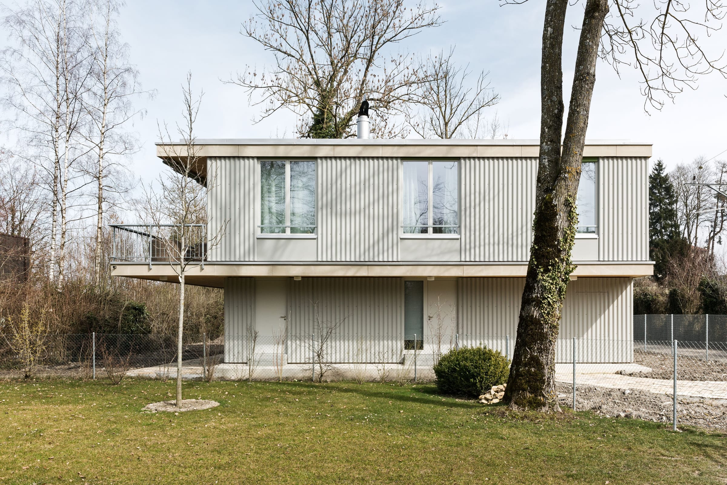 Ferienhaus murtensee vetterschmid fassade