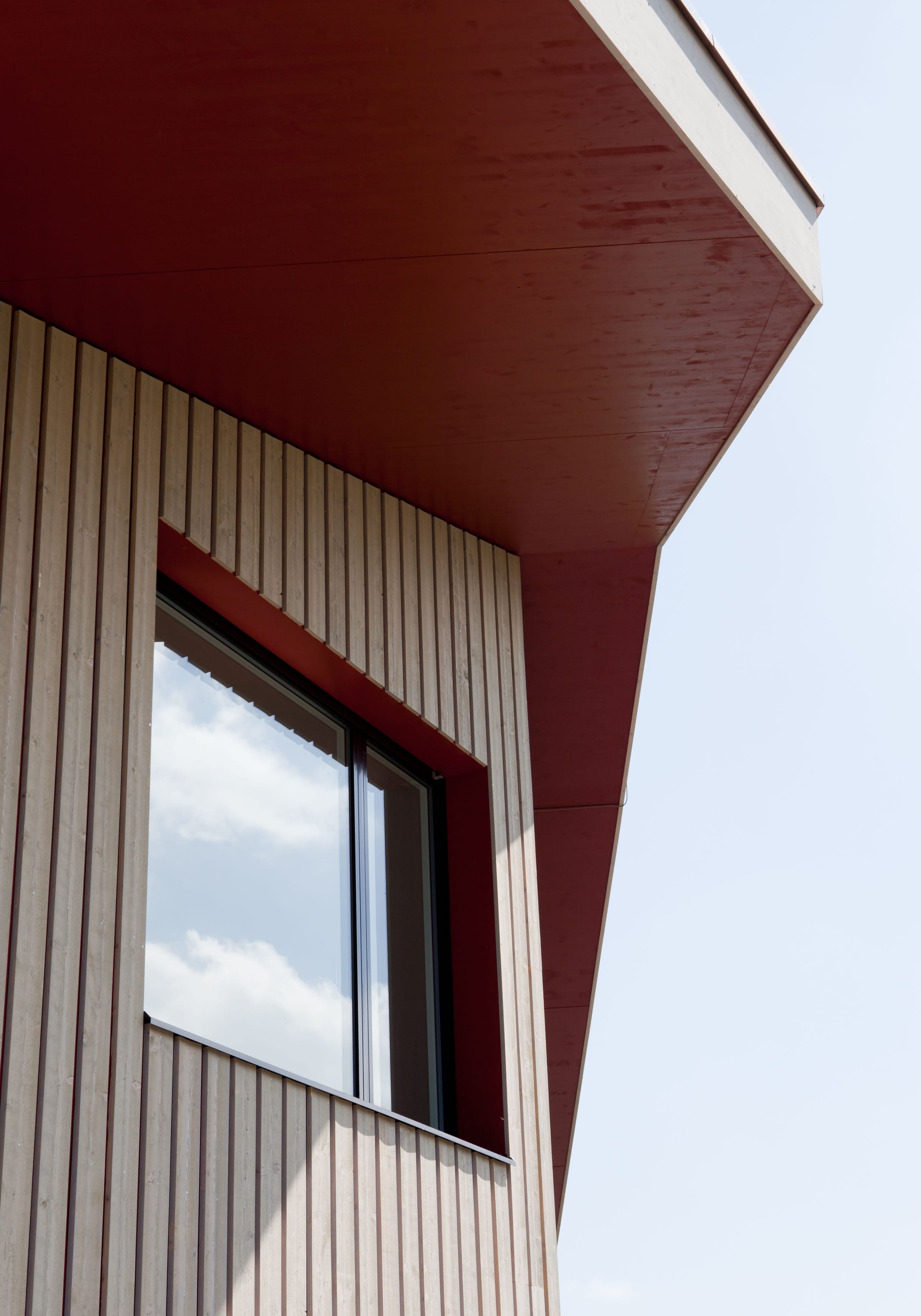 Wohnhaus vogelsangstrasse dachdetail