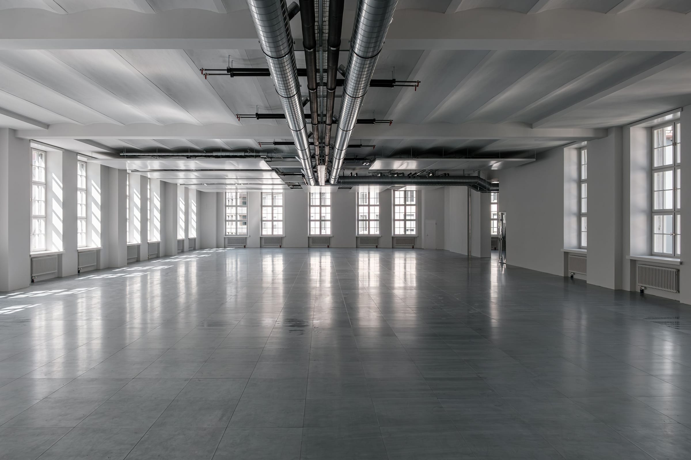 Ehemaliger Wählersaal im 2. Obergeschoss