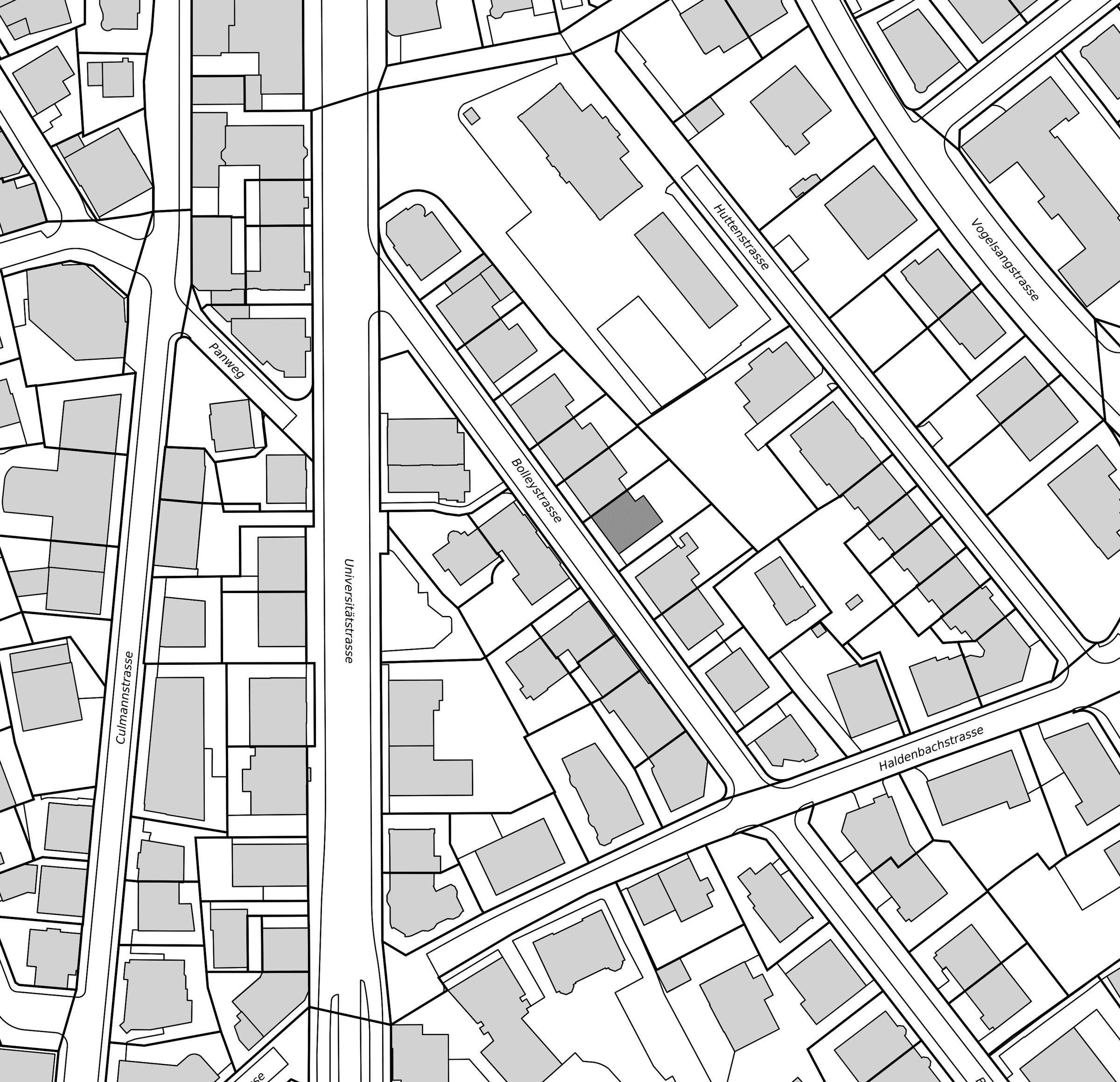 Bolleystrasse usz vetterschmid situation