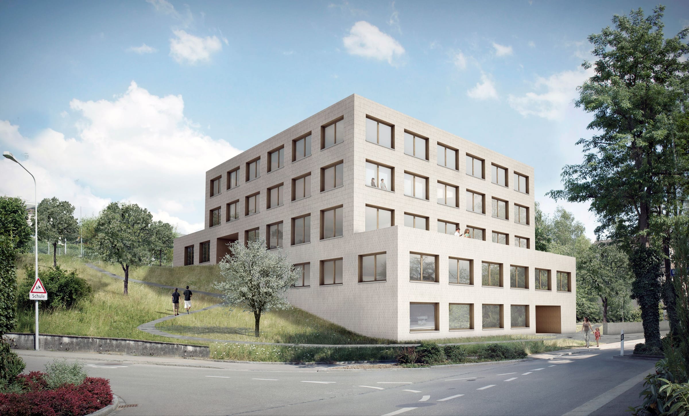 Schulhaus Goldbach
