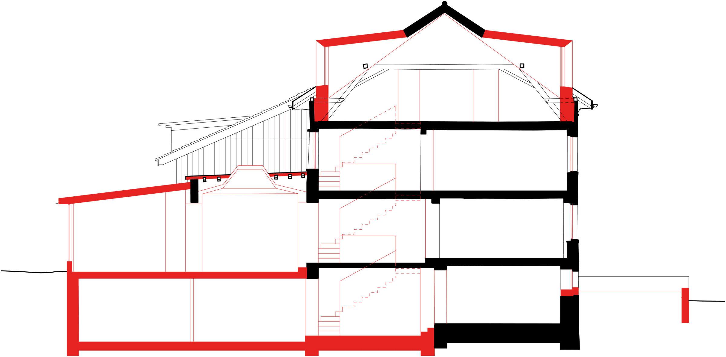 Vetter schmid erlenbach dorfstrasse laengsschnitt