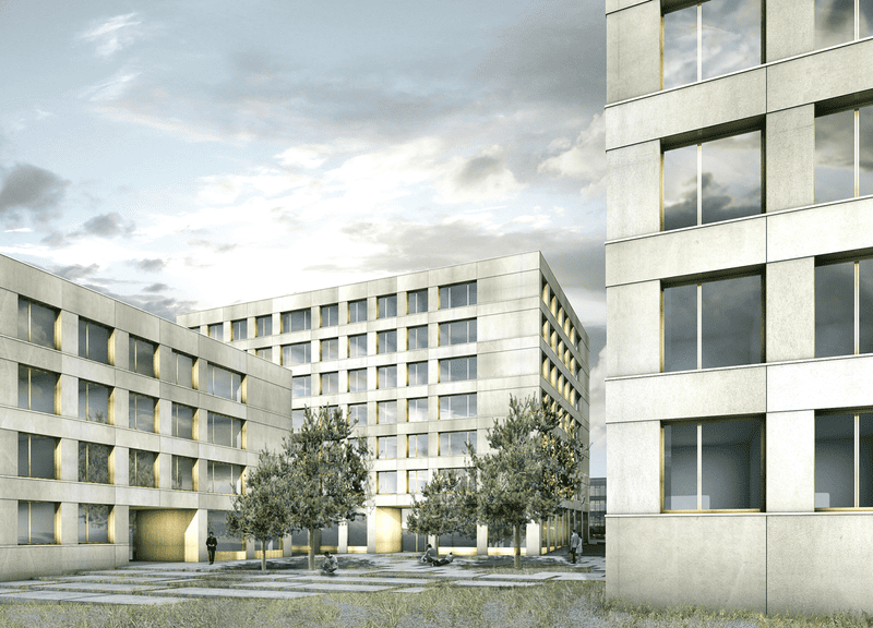Studentisches wohnen eth hoenggerberg vetterschmid visu aussen