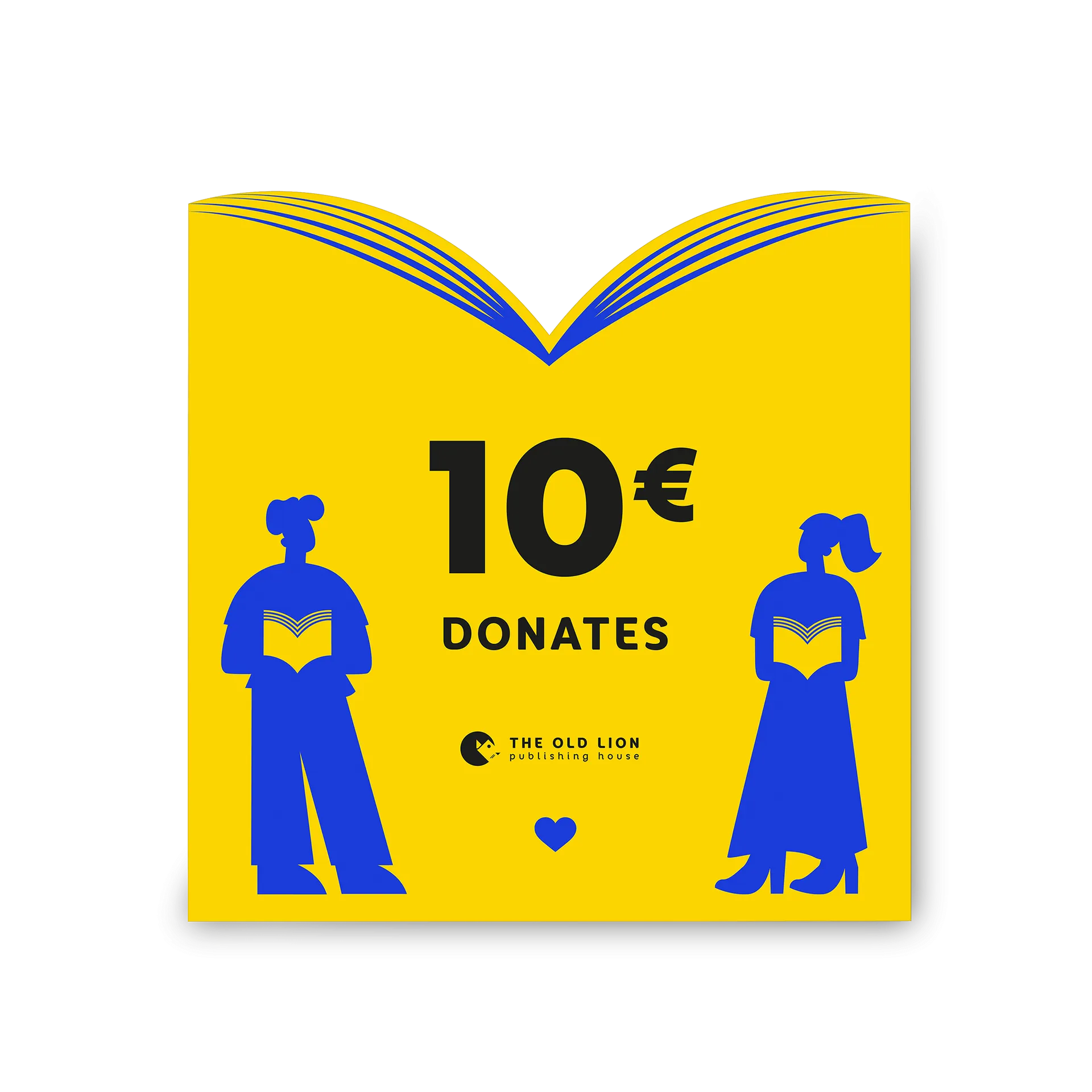 Donates 10 EUR