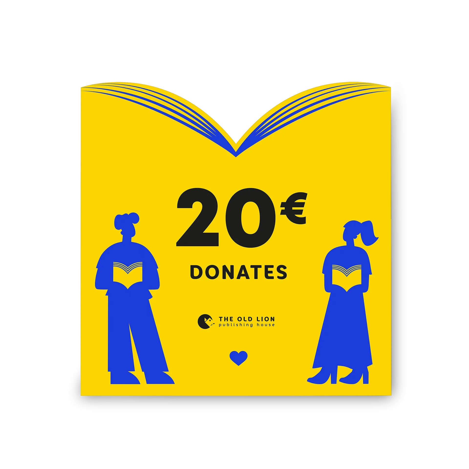 Donates 20 EUR