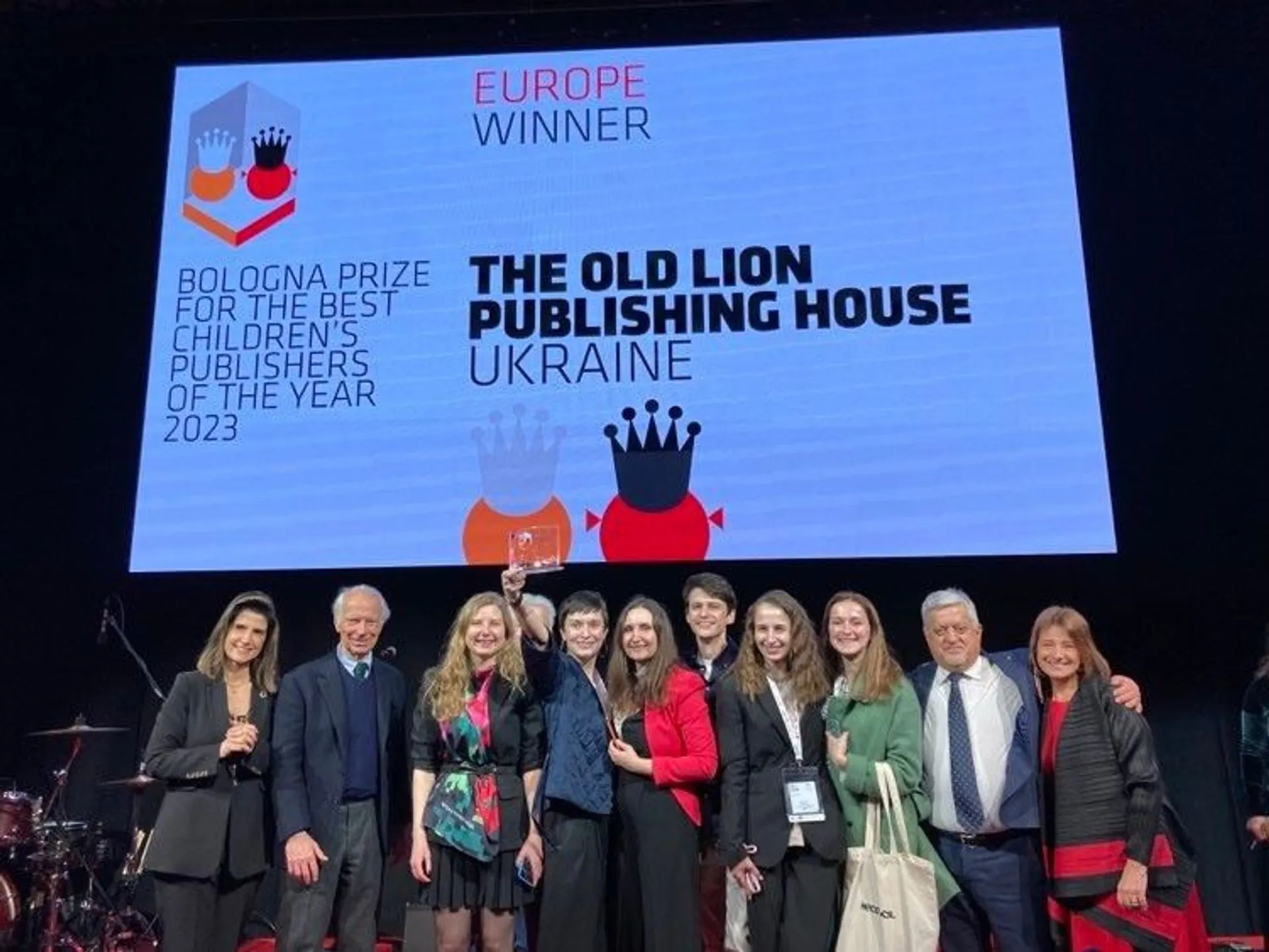 «Видавництво Старого Лева» –  переможці Bologna Prize for the Best Children’s Publishers of the Year в категорії Європа!