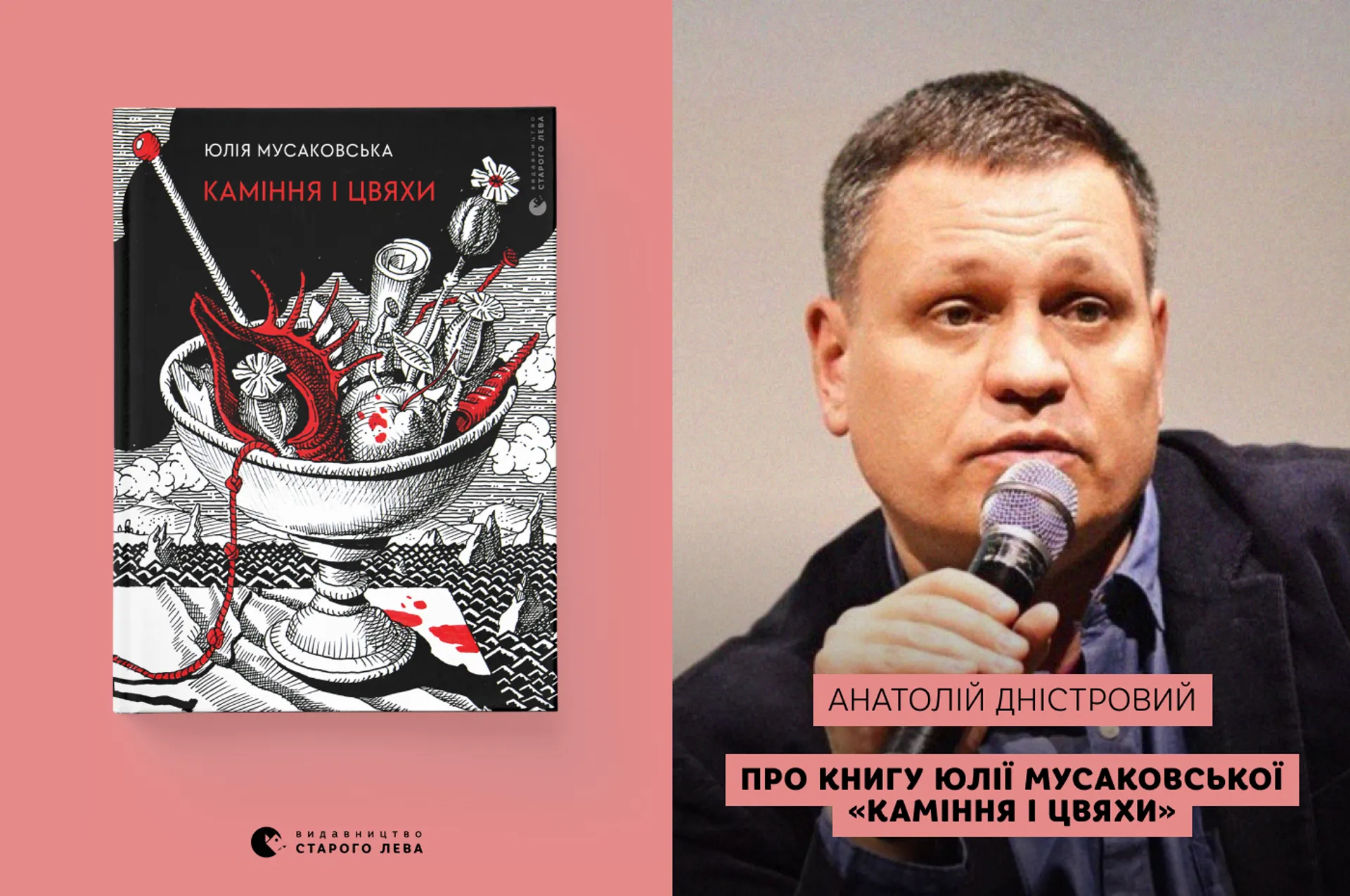 «Хочеться вмерти, але доводиться говорити...», — Анатолій Дністровий про поетичну книгу «Каміння і цвяхи» Юлії Мусаковської