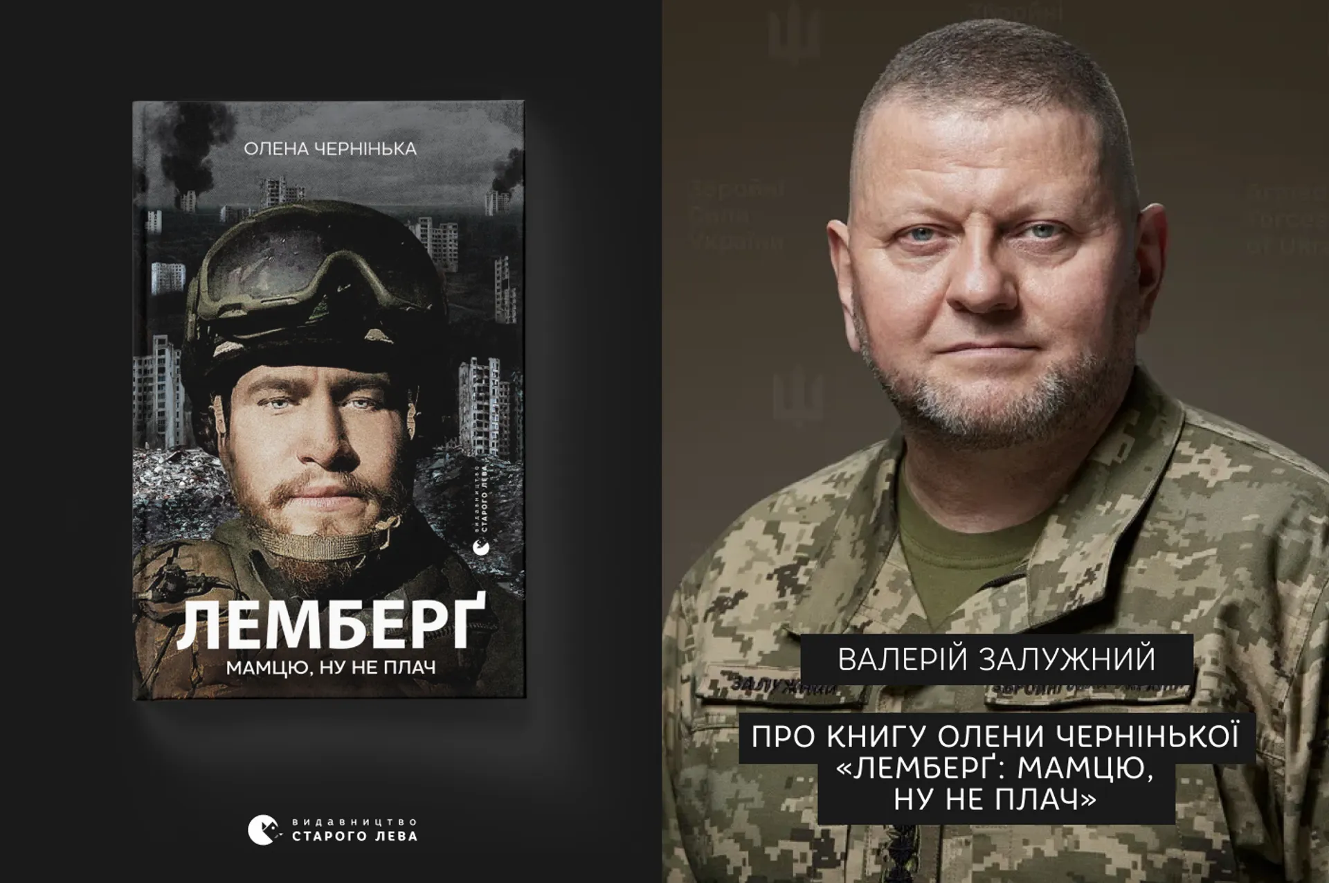 Валерій Залужний про книгу Олени Чернінької «Лемберґ: мамцю, ну не плач»