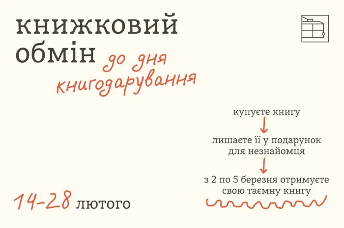 Книжковий обмін до Дня книгодарування у «книги. кава. вініл.»