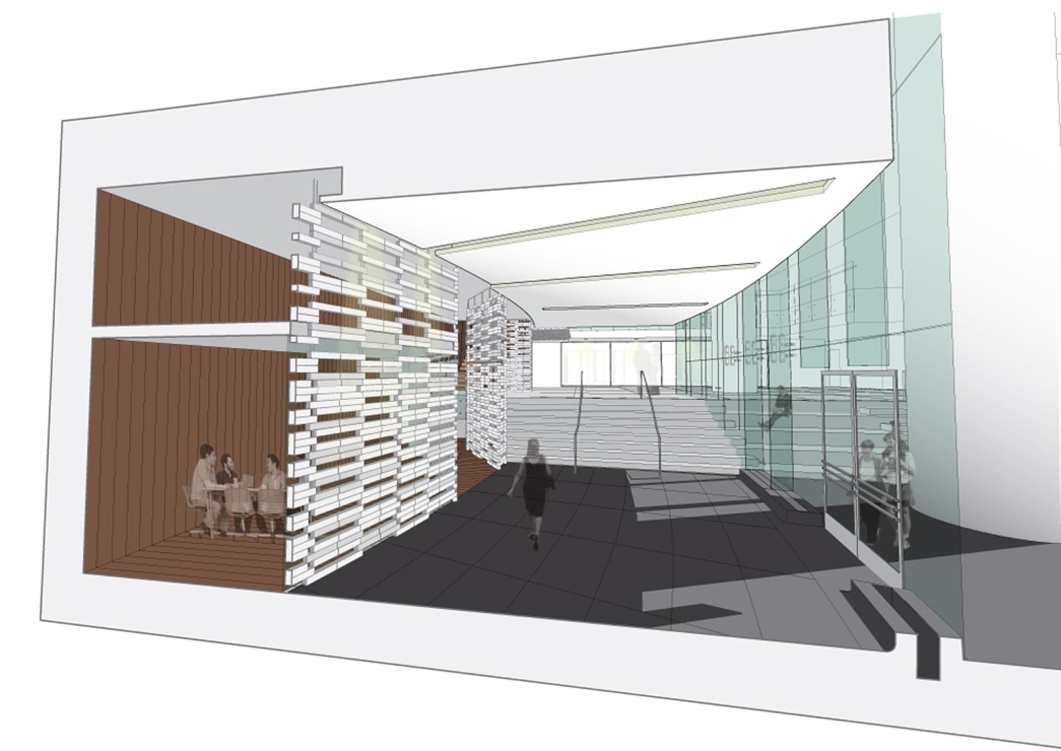 Lobby Section Perspective 061027