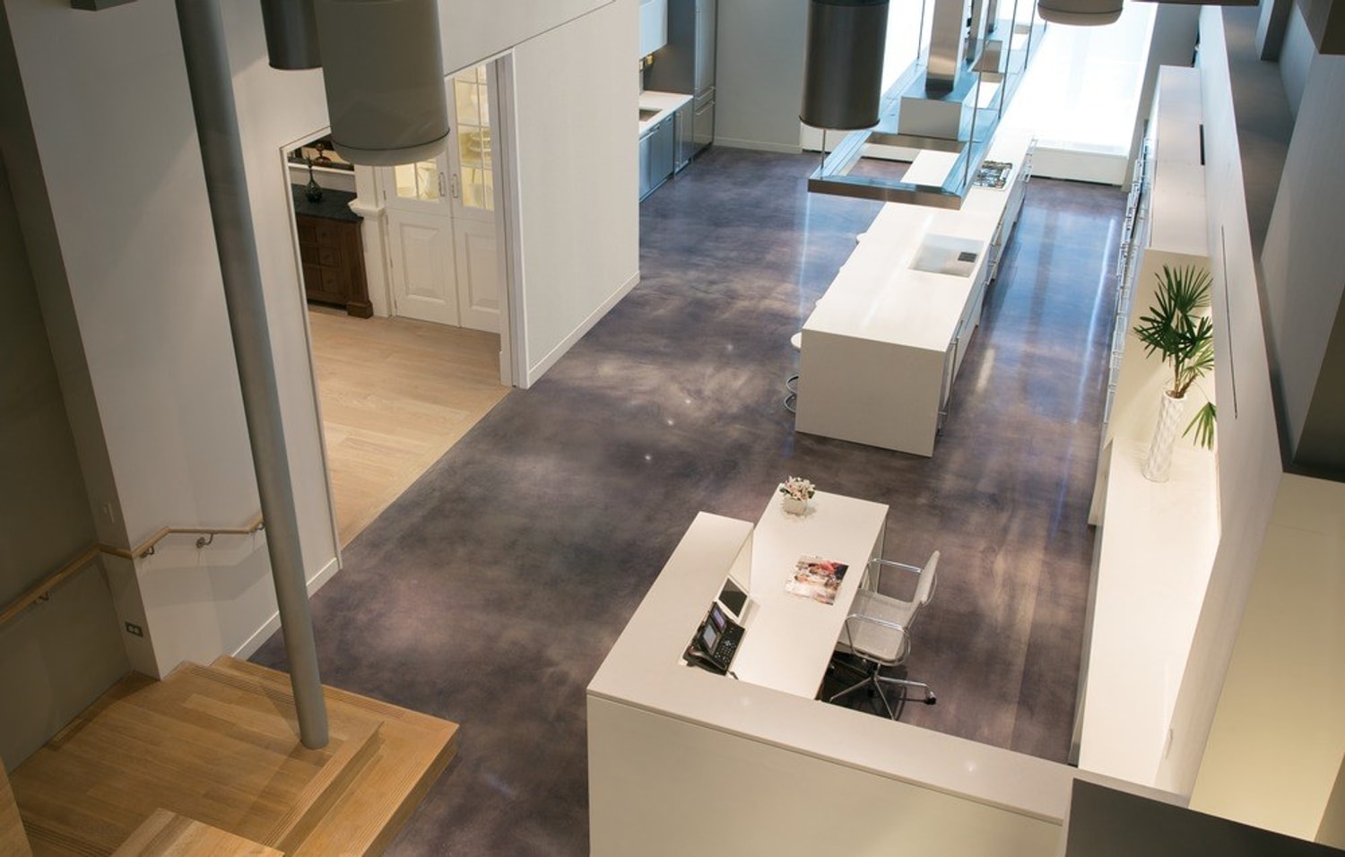 Showroom Birds Eye View