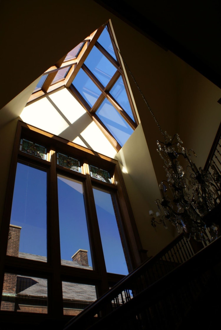 Deming Stair Window