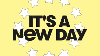 It's a new day with stars image