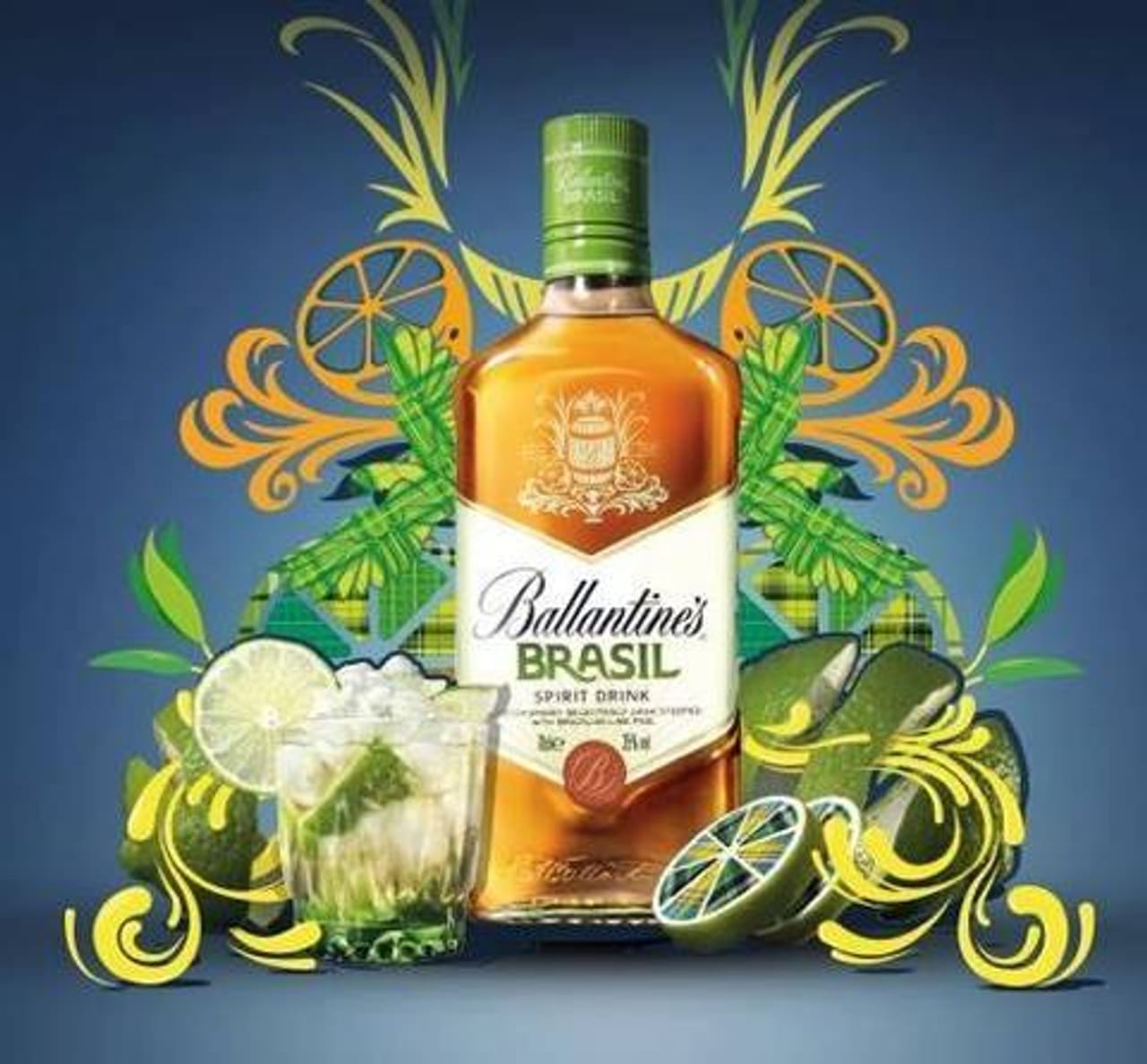 Atmosphere supply entire cast for Ballentines Brasil commercial in Rio de Janeiro