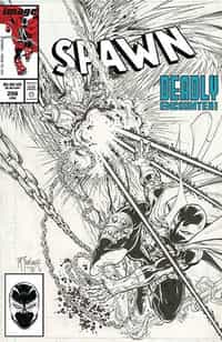 Spawn #298 CVR C BW Mcfarlane