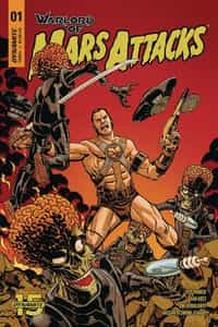 Warlord of Mars Attacks #1 CVR A Johnson