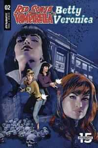 Red Sonja Vampirella Betty Veronica #2 CVR E Staggs