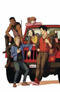 Go Go Power Rangers Forever Rangers #1 CVR B Anka