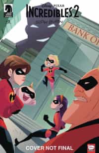 Disney Pixar Incredibles 2 Slow Burn #2 CVR B Kawaii