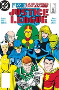 DC Dollar Comics Justice League #1 1987