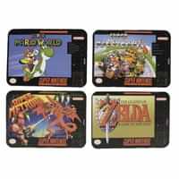 Nintendo Coasters Snes Game 4-pack