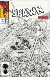 Spawn #299 CVR C BW Mcfarlane