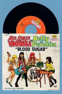 Red Sonja Vampirella Betty Veronica #3 CVR B Hack