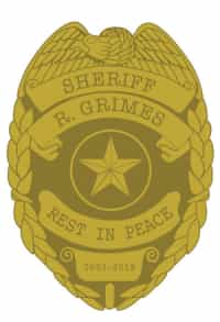 Walking Dead Rick Sheriff Badge Pin