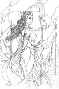 Dejah Thoris #1 Variant 10 Copy Tucci Pencil