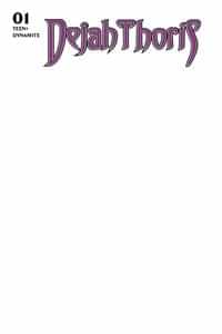 Dejah Thoris #1 Variant Blank Authentix Edition