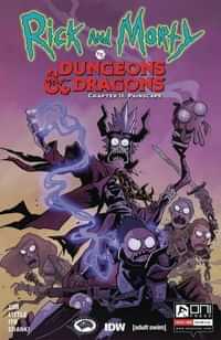 Rick and Morty Vs Dungeons and Dragons II Painscape #4 CVR A Little