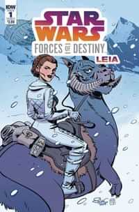 Star Wars Adventures Forces of Destiny Leia CVR A