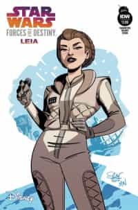 Star Wars Adventures Forces of Destiny Leia CVR B