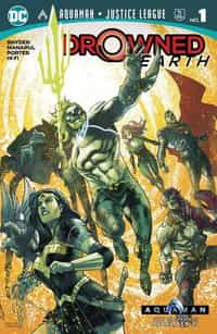 Aquaman Justice League Drowned Earth One-Shot CVR A