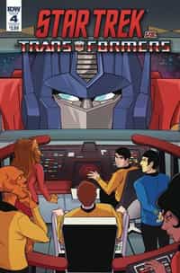 Star Trek Vs Transformers #4 CVR B Tramontano