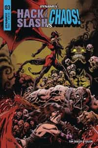 Hack Slash Vs Chaos #3 CVR C Hotz