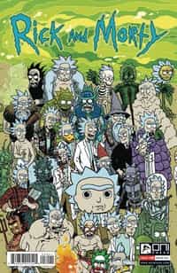 Rick and Morty #50 CVR B Horak Rick Connecting