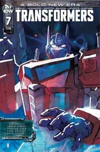 Transformers #7 CVR A Ward