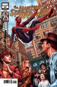 Amazing Spider-Man #24 Variant Brooks Marvels 25th Tribute