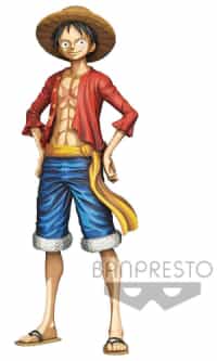 One Piece Grandista Figure Monkey D Luffy Manga Dim