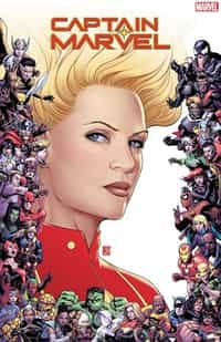 Captain Marvel #9 Variant Christopher Marvel 80th Frame