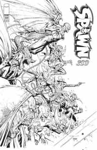 Spawn #300 CVR P Opena BW