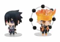 Naruto Chimimega Buddy Series Naruto and Sasuke Set